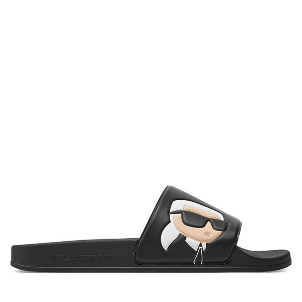 KARL LAGERFELD Natikače KARL LAGERFELD KL70005N Black Rubber V00