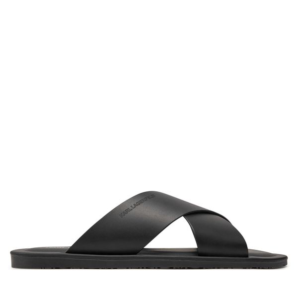 KARL LAGERFELD Natikače KARL LAGERFELD KL70214 Crna