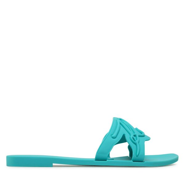 KARL LAGERFELD Natikače KARL LAGERFELD KL80008 VTQ Turquoise Rubber