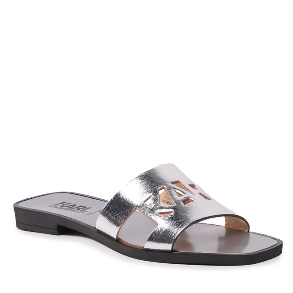 KARL LAGERFELD Natikače KARL LAGERFELD KL80406 Srebrna