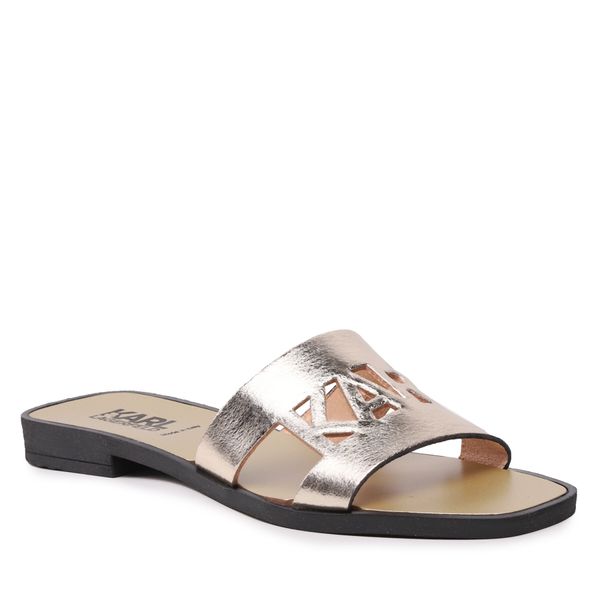 KARL LAGERFELD Natikače KARL LAGERFELD KL80406 Zlatna