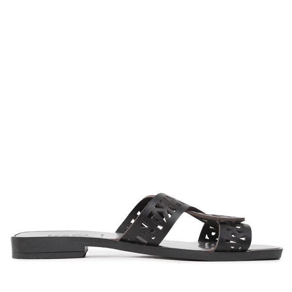 KARL LAGERFELD Natikače KARL LAGERFELD KL80429 Black Lthr
