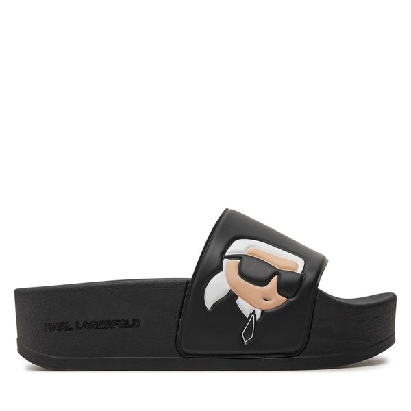 KARL LAGERFELD Natikače KARL LAGERFELD KL80805N Crna