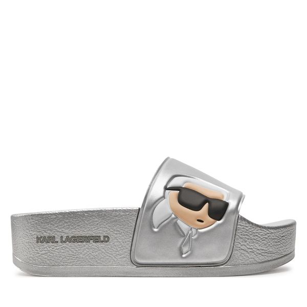 KARL LAGERFELD Natikače KARL LAGERFELD KL80805N Srebrna