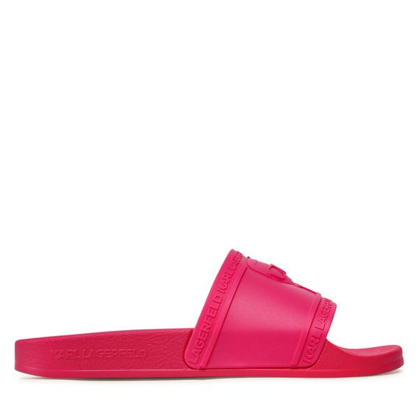KARL LAGERFELD Natikače KARL LAGERFELD KL80919 Fuschia Rubber