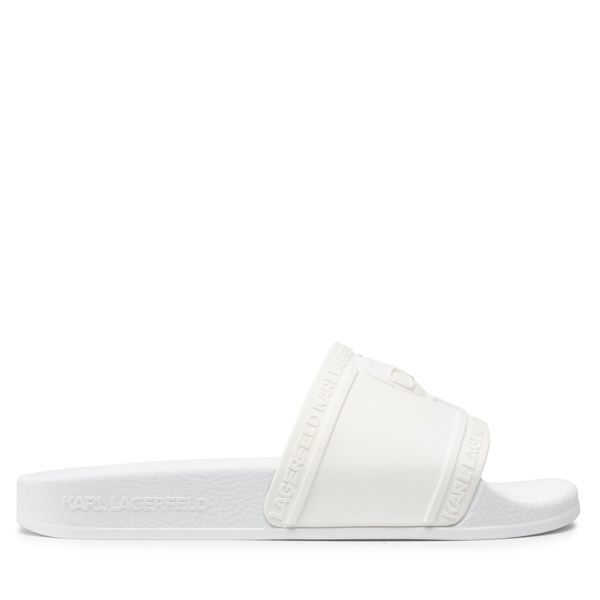 KARL LAGERFELD Natikače KARL LAGERFELD KL80919 White Rubber