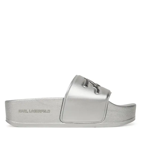 Karl Lagerfeld Natikače KARL LAGERFELD Kondo Maxi KL80872 Srebrna