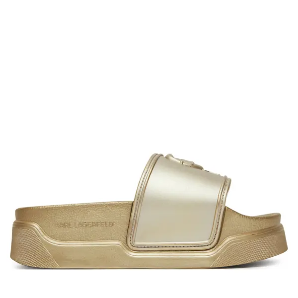 Karl Lagerfeld Natikače KARL LAGERFELD Kondominium KL88819 Zlatna