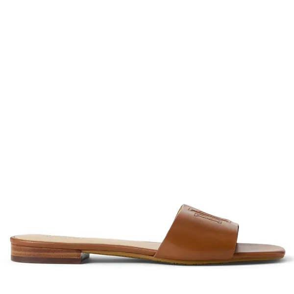 Lauren Ralph Lauren Natikače LAUREN RALPH LAUREN 802959142002 Smeđa