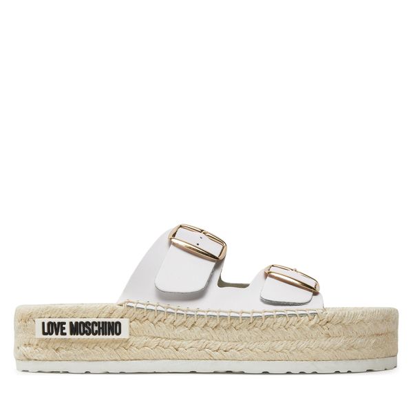 LOVE MOSCHINO Natikače LOVE MOSCHINO JA28233G0IIA0100 Bianco