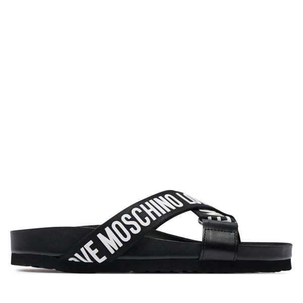 LOVE MOSCHINO Natikače LOVE MOSCHINO JA28263G0IIX100A Crna