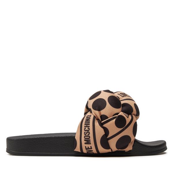 LOVE MOSCHINO Natikače LOVE MOSCHINO JA28272G0IIW010B Bež