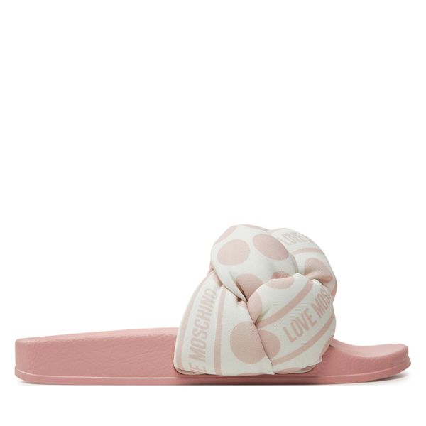 LOVE MOSCHINO Natikače LOVE MOSCHINO JA28272G0IIW010C Latte/Nude