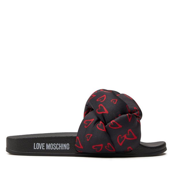 LOVE MOSCHINO Natikače LOVE MOSCHINO JA28312G0IIW100A Crna