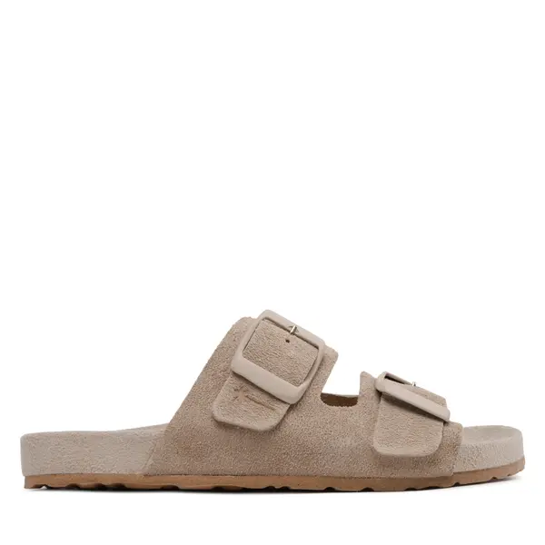 Manebi Natikače Manebi Suede Traveler Nordic Sandals W 1.9 RT Smeđa