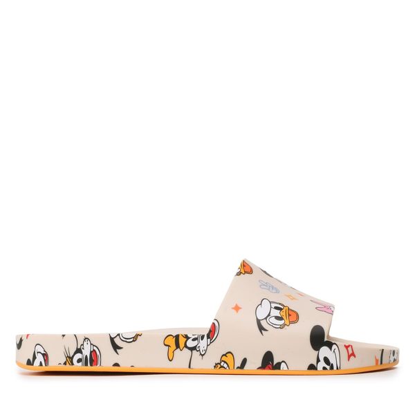 Melissa Natikače Melissa Beach Slide + Mickey A 33759 Beige/Yellow/Black AK250