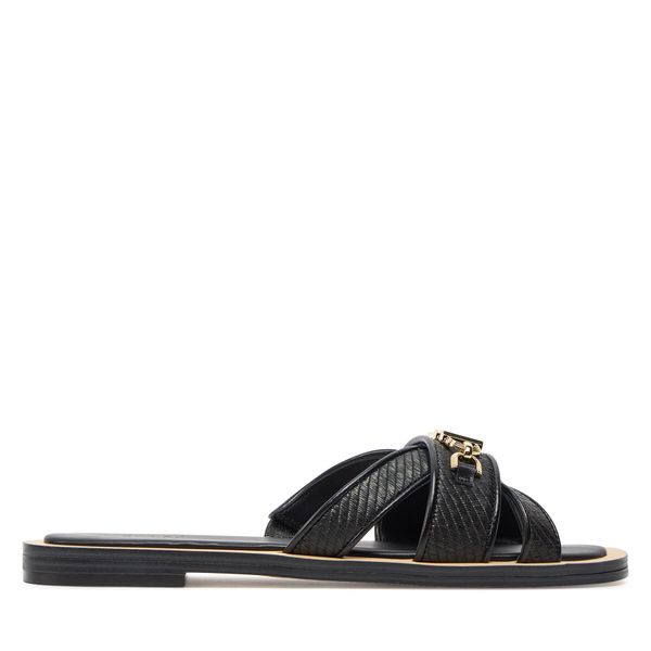 MICHAEL Michael Kors Natikače MICHAEL Michael Kors Tiffanie Flat Slide 40S4TFFS1D Black/Black