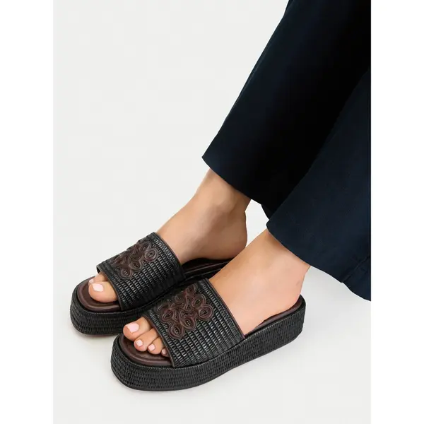 Nine West Natikače Nine West EO-259-8201 Crna