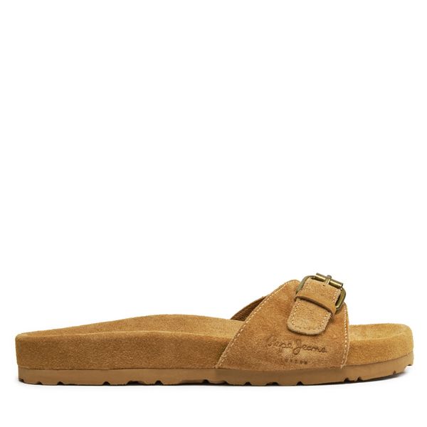 Pepe Jeans Natikače Pepe Jeans Oban Basic PLS80003 Tan Brown 869