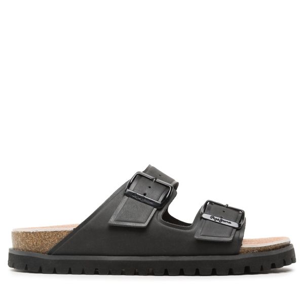 Pepe Jeans Natikače Pepe Jeans Urban Sandal Basic Cork W PLS90600 Black 999