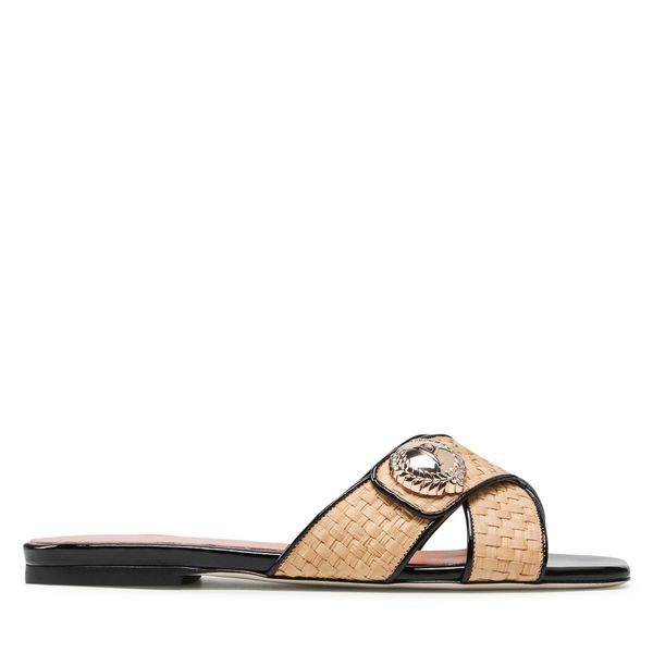 Pollini Natikače Pollini SA28191C0ETS110A Natur/Nero