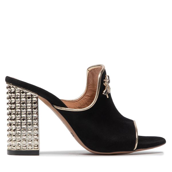 R.Polański Natikače R.Polański 1007 Czarny zamsz