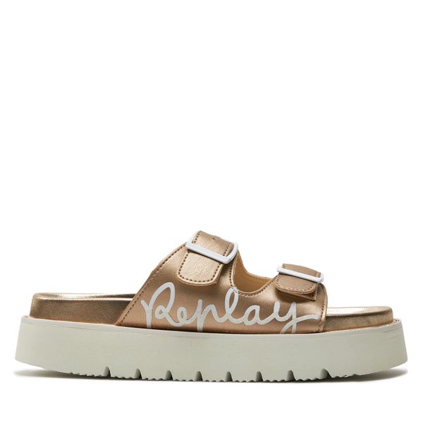 Replay Natikače Replay GWF81 .000.C0035S Platin/Off Wht 3258