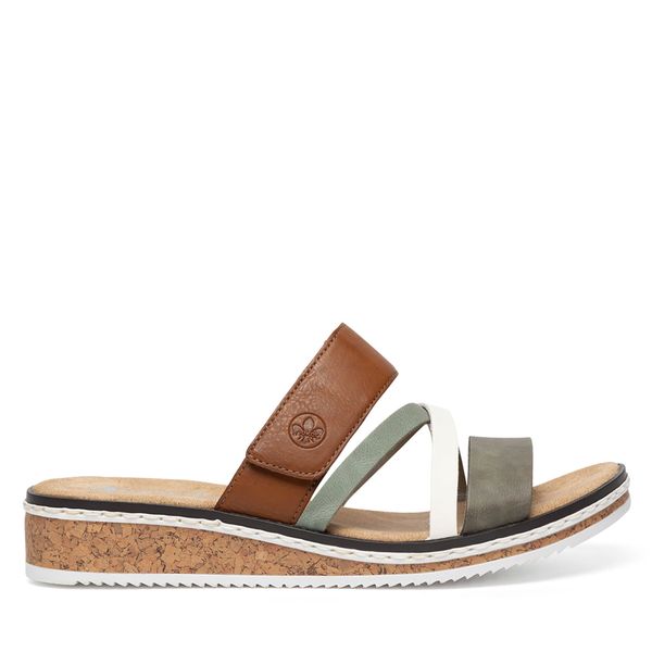 Rieker Natikače Rieker V3652-91 Zelena