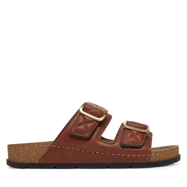 Scholl Natikače Scholl Bora 2 Straps MF32081 Smeđa