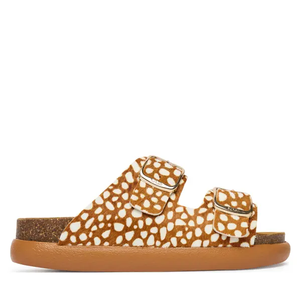 Scholl Natikače Scholl Noelle Chunky F01220 Smeđa