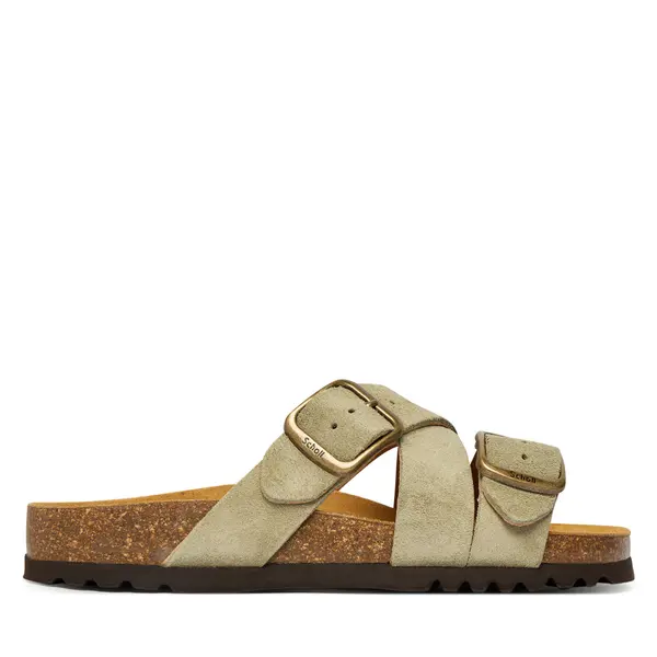 Scholl Natikače Scholl Selene F00774 Zelena