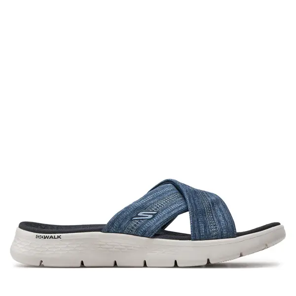 Skechers Natikače Skechers Go Walk Flex Sandal-Impressed 141420/NVY Tamnoplava