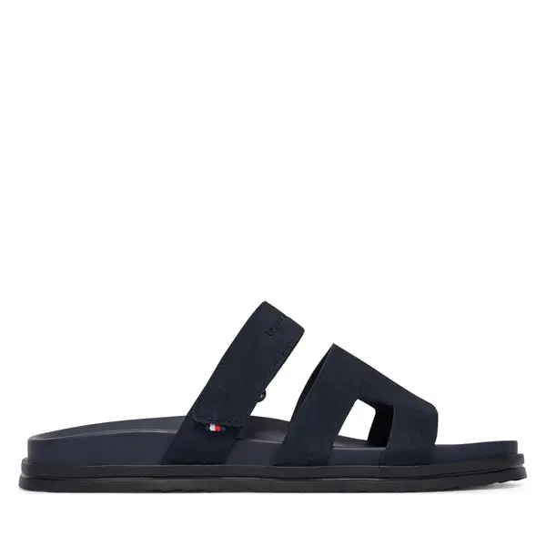 Tommy Hilfiger Natikače Tommy Hilfiger Adjustable Premium Suede FM0FM05774 Tamnoplava