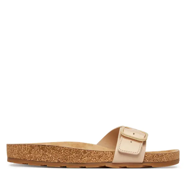 Tommy Hilfiger Natikače Tommy Hilfiger Cork Footbed Slip-On FW0FW09344 Bež