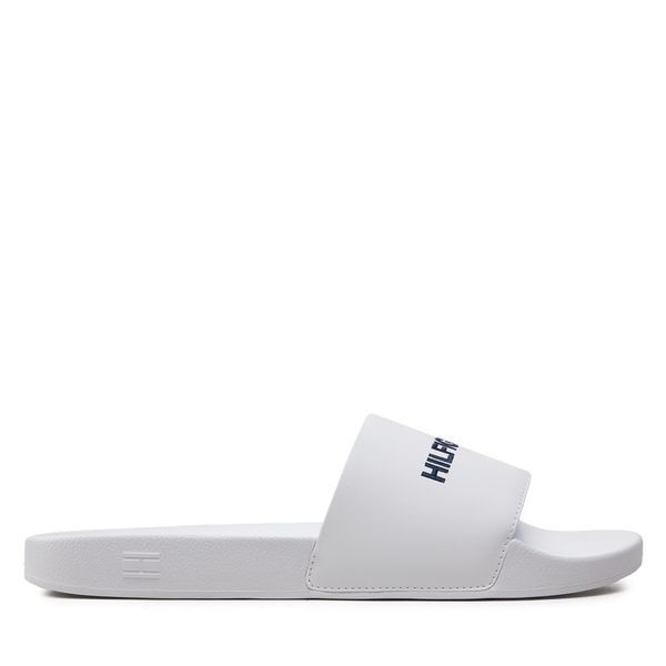 Tommy Hilfiger Natikače Tommy Hilfiger Hilfiger 85 Pool Slide FM0FM05021 Bijela