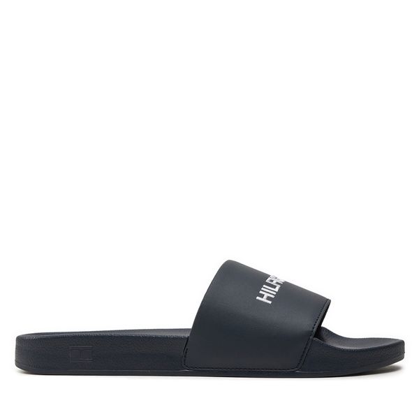 Tommy Hilfiger Natikače Tommy Hilfiger Hilfiger 85 Pool Slide FM0FM05021 Tamnoplava