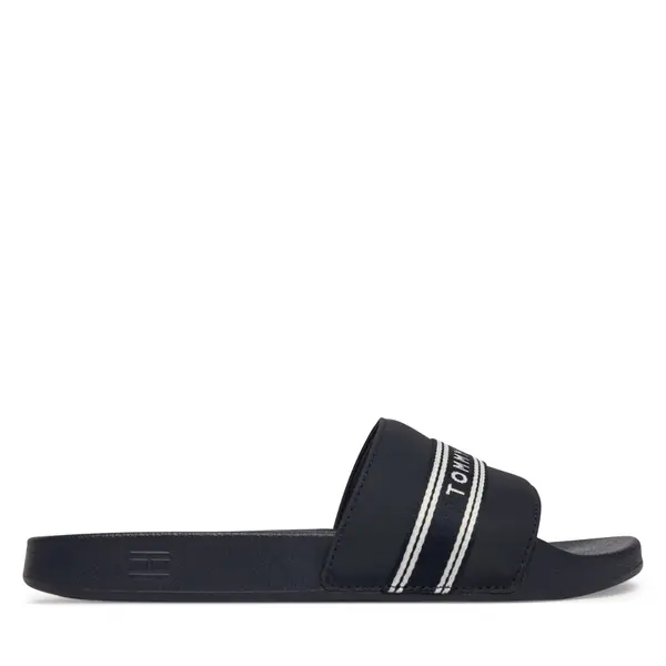 Tommy Hilfiger Natikače Tommy Hilfiger Logo Tape Webbing FW0FW09359 Tamnoplava