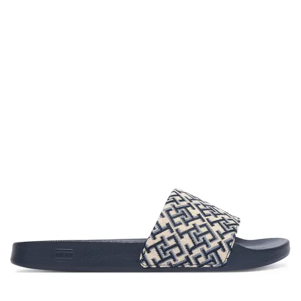 Tommy Hilfiger Natikače Tommy Hilfiger Monogram Pool Slide FW0FW09423 Tamnoplava
