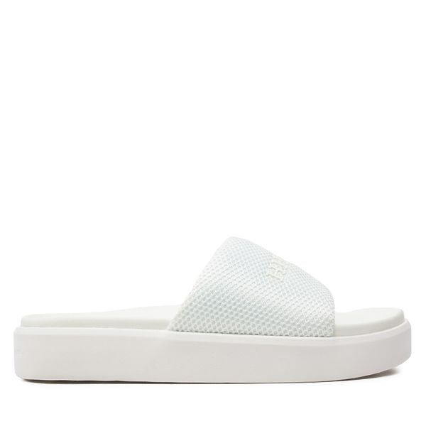 Tommy Hilfiger Natikače Tommy Hilfiger Platform Mesh Pool Slide FW0FW07828 Ecru YBL
