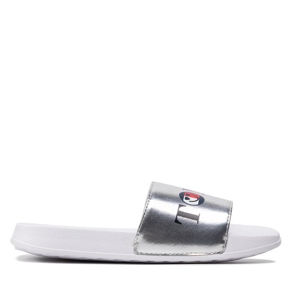 Tommy Hilfiger Natikače Tommy Hilfiger Smile Print Pool Slide T3A0-32194-1367 S Silver 904