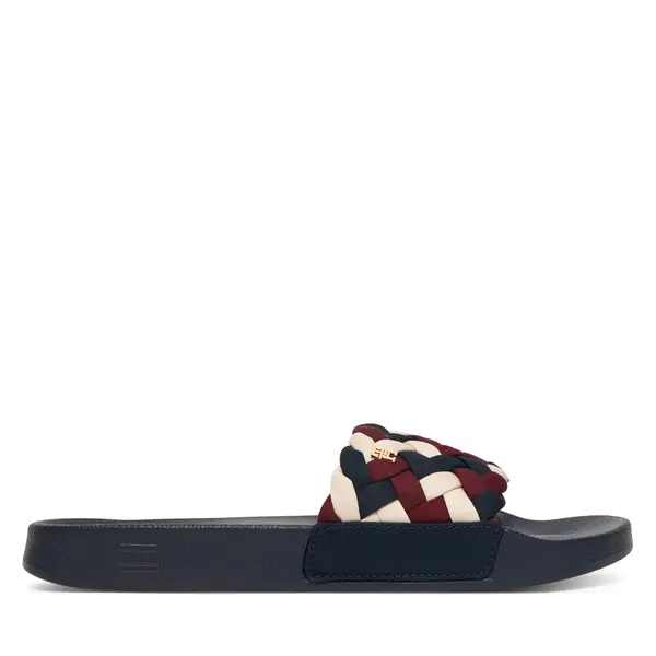 Tommy Hilfiger Natikače Tommy Hilfiger Th Braided Pool Slide FW0FW09203 Šarena