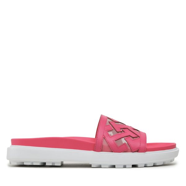 Tommy Hilfiger Natikače Tommy Hilfiger Th Elevated Flat Sandal FW0FW07407 Bright Cerise Pink T1K