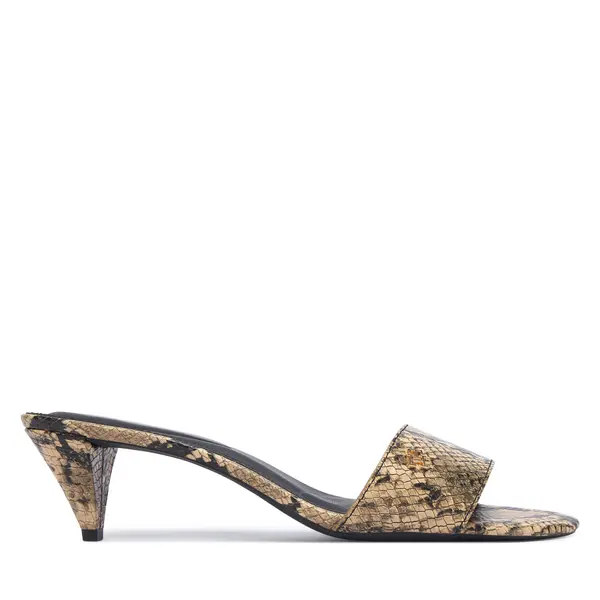 Tommy Hilfiger Natikače Tommy Hilfiger Th Mid Mule FW0FW09429 Bež