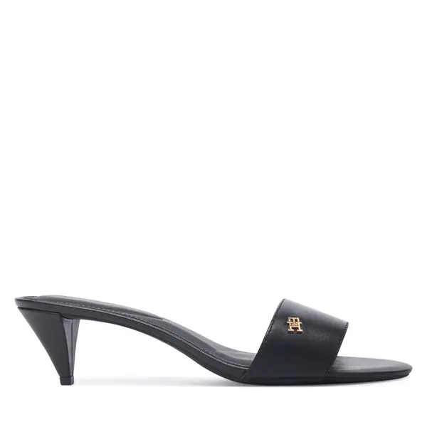 Tommy Hilfiger Natikače Tommy Hilfiger Th Mid Mule FW0FW09508 Crna
