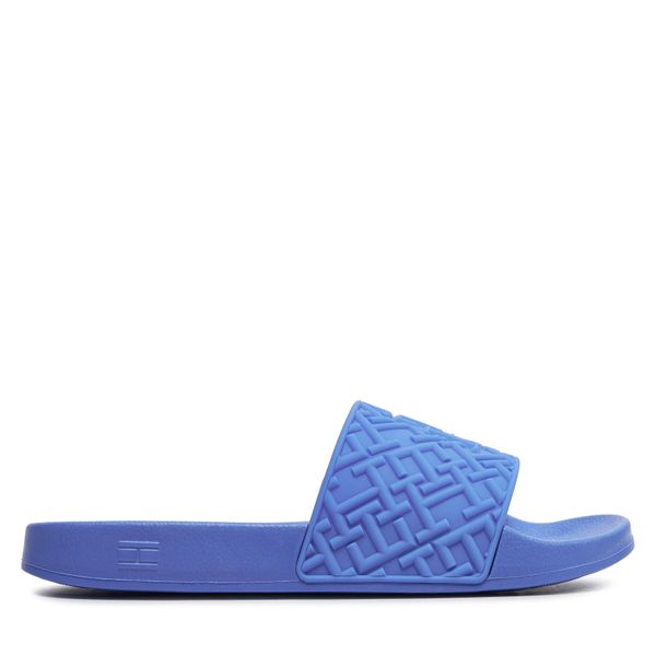 Tommy Hilfiger Natikače Tommy Hilfiger Th Monogram Pool Slide FW0FW06987 Plava