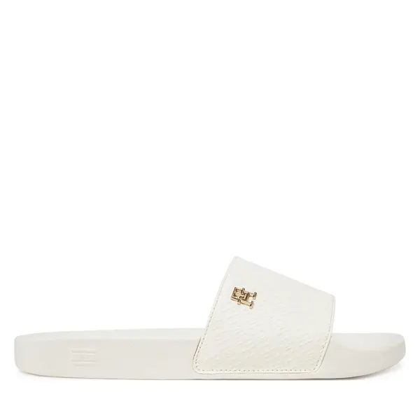 Tommy Hilfiger Natikače Tommy Hilfiger Th Monogram Poolside FW0FW08525 Bijela