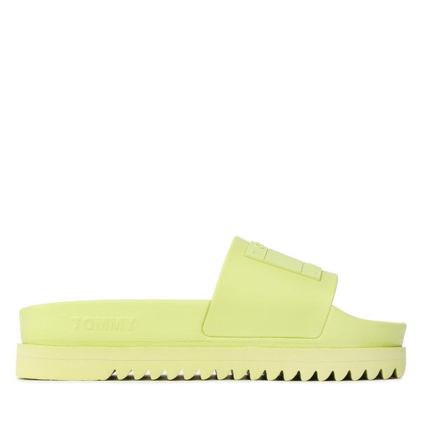 Tommy Jeans Natikače Tommy Jeans Elev Fltfrm Pl Sld EN0EN02110 Light Citrus MSA