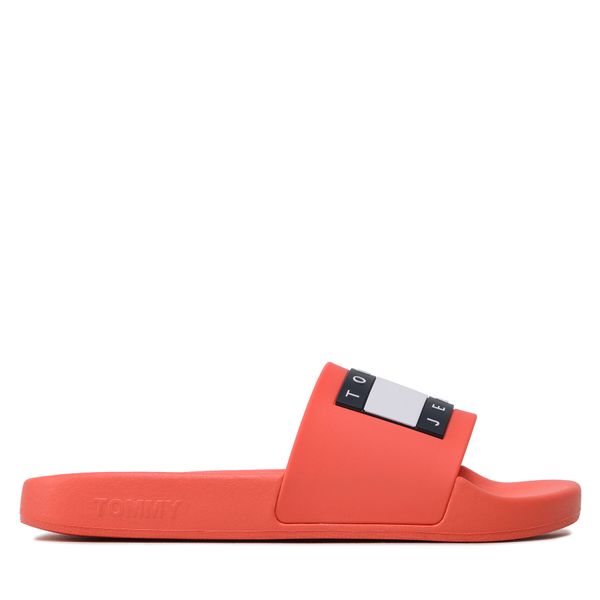 Tommy Jeans Natikače Tommy Jeans Flag Pool Slide EN0EN02351 Santa Fe Sunset XKI