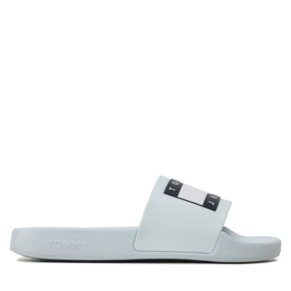 Tommy Jeans Natikače Tommy Jeans Flag Pool Slide EN0EN02351 Shimmering Blue CYO