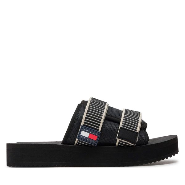 Tommy Jeans Natikače Tommy Jeans Tjm Sandal Casual EM0EM01389 Crna